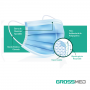 Mascarillas Descartables 2 Ligas Caja x 50 Unidades - GROSSMED