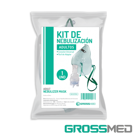 Mascarilla para Nebulizar (Kit Adulto) - Unidad - GROSSMED
