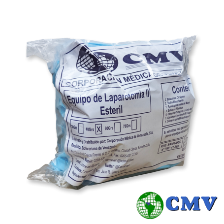 Kit de Laparotomía II 40 g (Reforzado) - Unidad - CMV