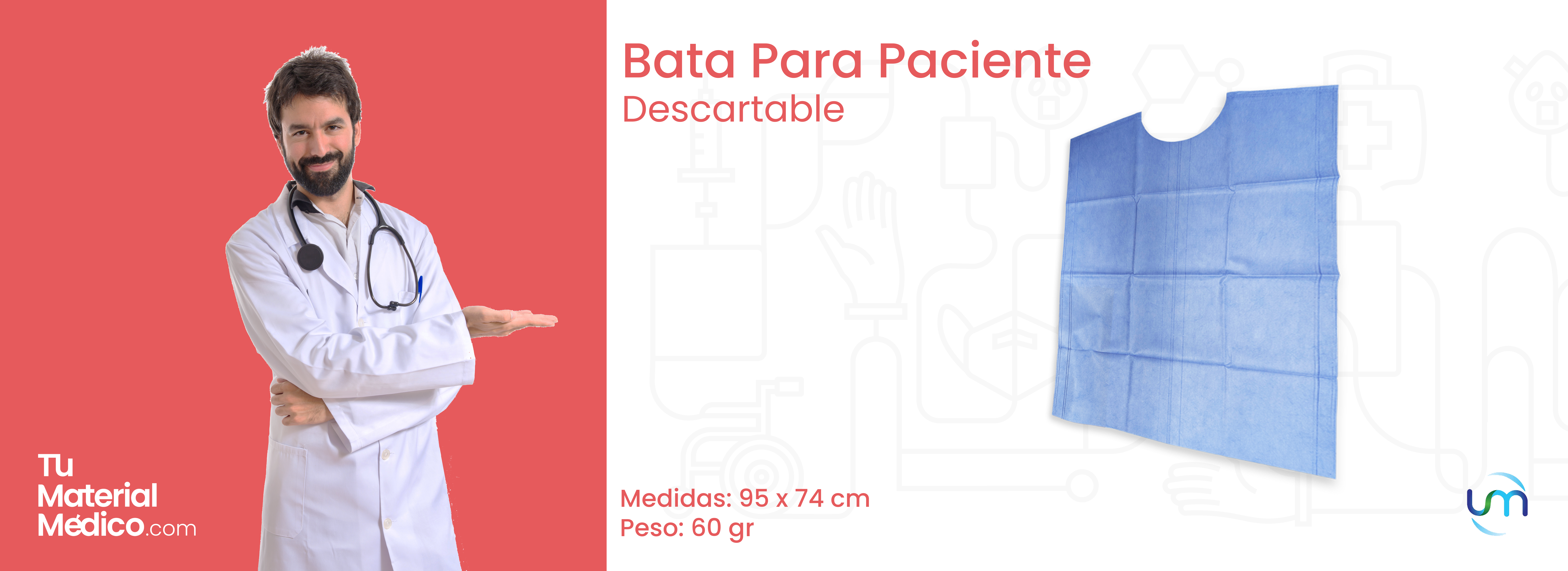 Bata Para Paciente