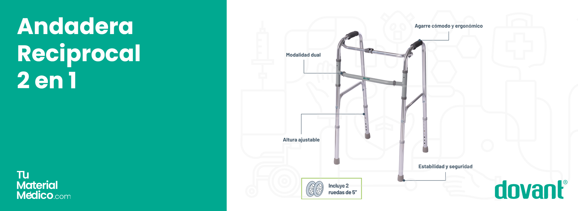 aNADADERA RECIPROCAL 2 EN 1